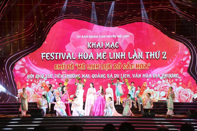 Festival hoa Mê Linh (Hà Nội) lần thứ 2 năm 2024