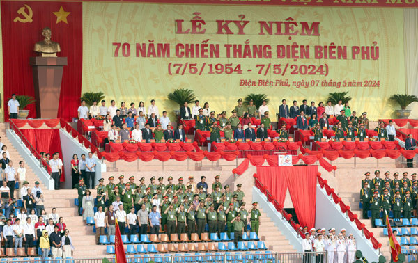 Kỷ niệm trọng thể 70 năm Chiến thắng lịch sử Điện Biên Phủ