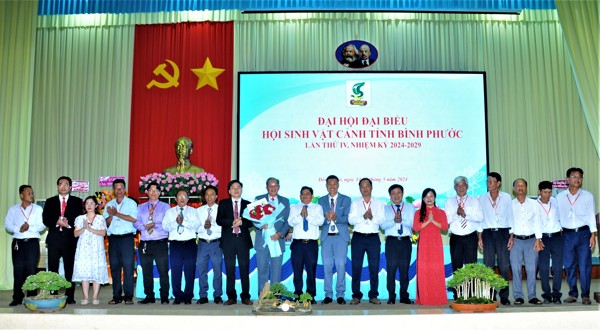 Đại hội Đại biểu Hội Sinh vật cảnh tỉnh Bình Phước lần thứ IV, nhiệm kỳ 2024-2029 và Kỷ niệm 20 năm thành lập Hội