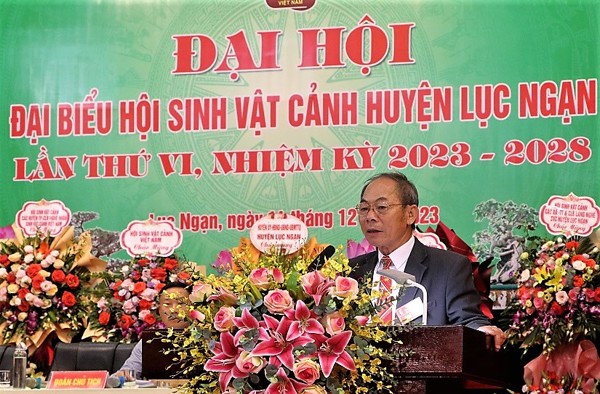 Hội sinh vật cảnh huyện Lục Ngạn Đại hội lần thứ VI, nhiệm kỳ 2023-2028 thành công tốt đẹp