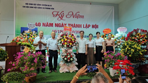 Chi Hội SVC xã Phong Vân, huyện Ba Vì kỷ niệm 40 năm ngày thành lập    