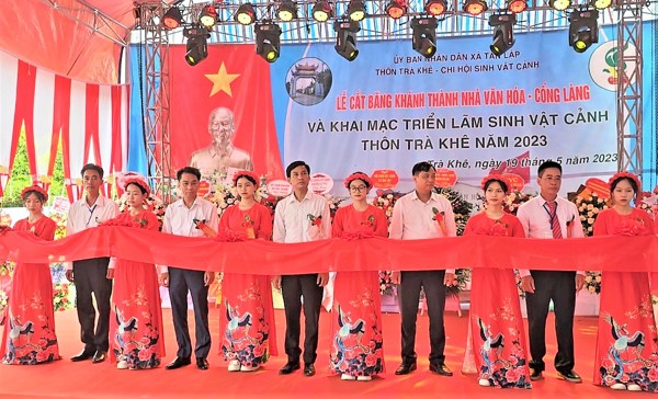 Triển lãm Sinh vật cảnh chào mừng khánh thành Nhà Văn hóa - Cổng Làng Trà Khê, tỉnh Thái Bình