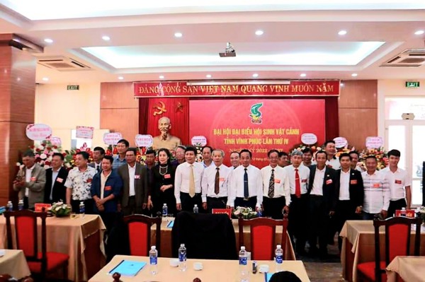 Đại Hội Đại biểu Hội Sinh vật cảnh tỉnh Vĩnh Phúc khoá IV 2022 - 2027