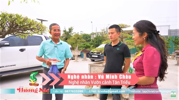 Đôi nét về vườn cảnh Tân Triều qua chia sẻ của Nghệ nhân Vũ Minh Châu và chủ vườn Thanh Tùng