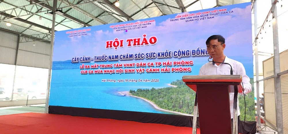 Hội thảo “Cây cảnh - Thuốc nam chăm sóc sức khỏe cộng đồng” tại Hải Phòng