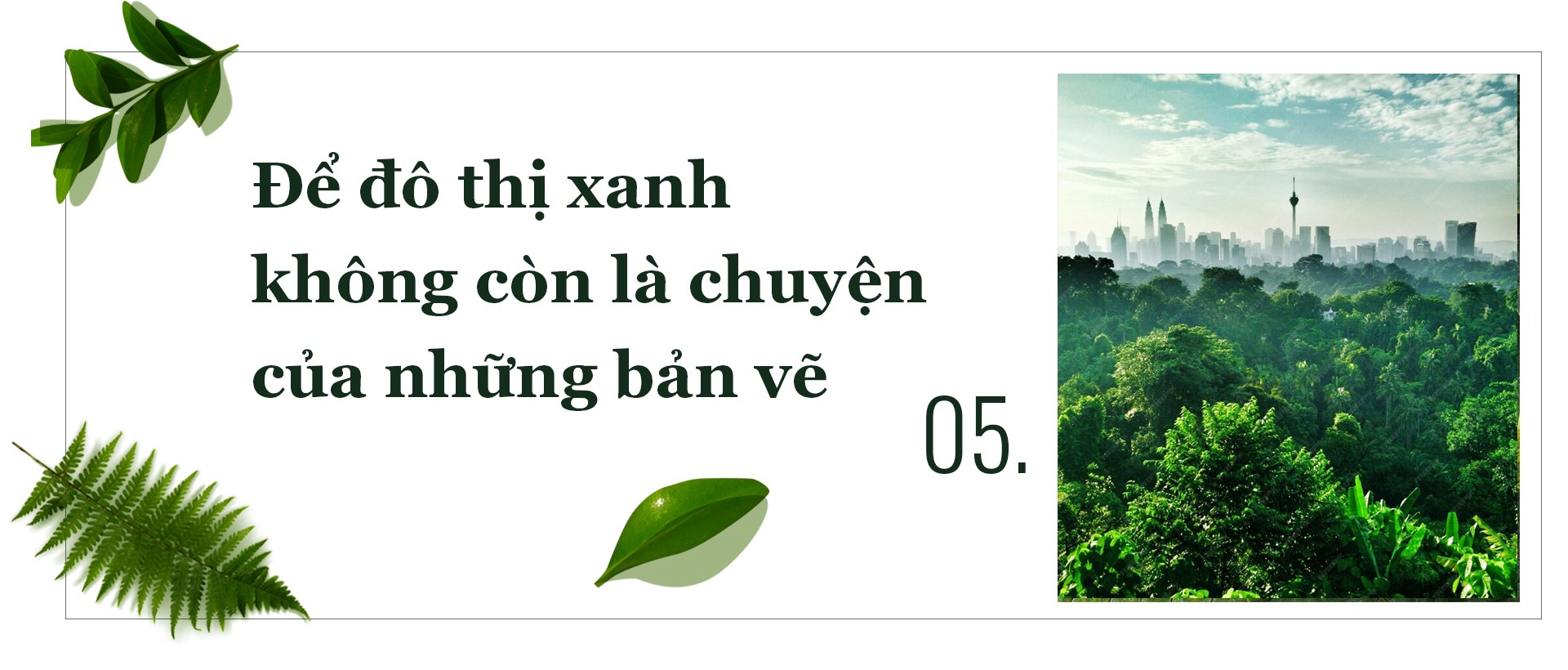 Tái thiết không gian xanh cho Hà Nội: Những mảng màu cần được nối lại