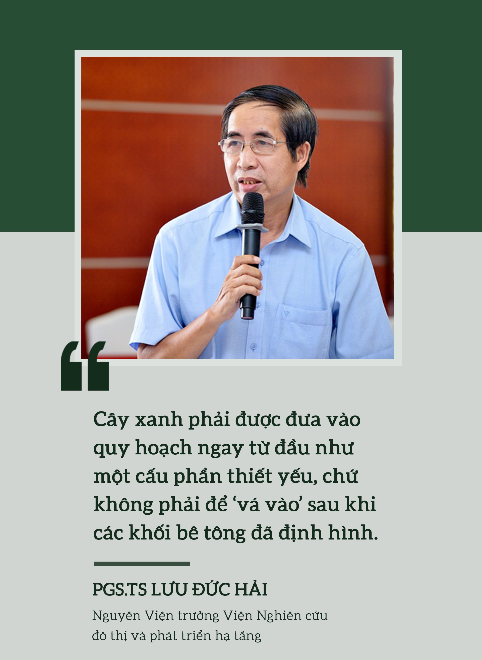 Tái thiết không gian xanh cho Hà Nội: Những mảng màu cần được nối lại