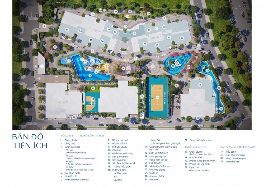 Gem Park Hải Phòng: Điểm sáng không gian sống xanh đậm chất Hi LIFE