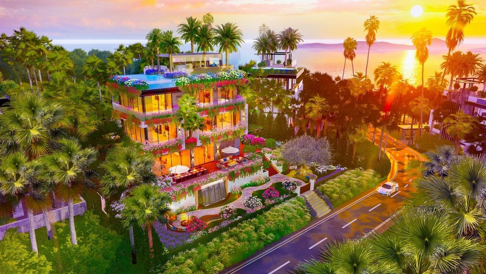 Flamingo Majestic Islands Resort: Biểu tượng không gian nghỉ dưỡng xanh tại hồ Núi Cốc