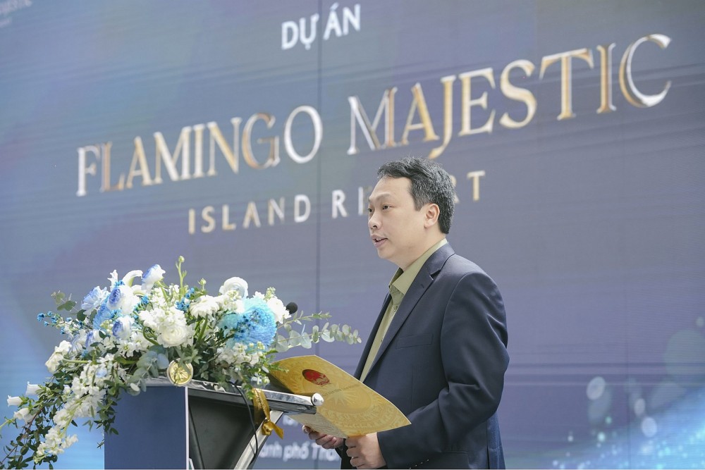 Flamingo Majestic Islands Resort: Biểu tượng không gian nghỉ dưỡng xanh tại hồ Núi Cốc