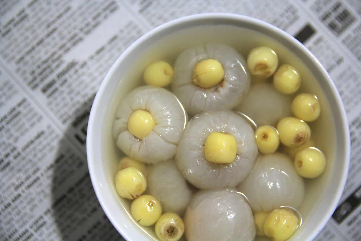 Hạt sen sau khi chế biến