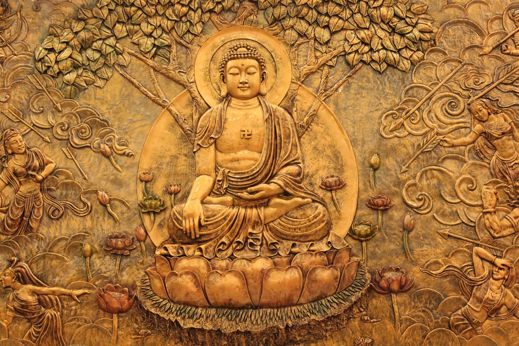 Hình ảnh hoa sen trong phật giáo