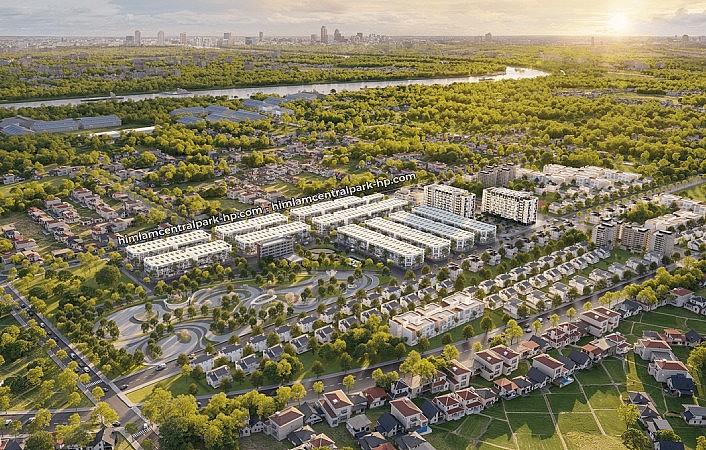 Dự án Him Lam Central Park An Hồng: Tạo ra khu đô thị xanh, không gian sống xanh