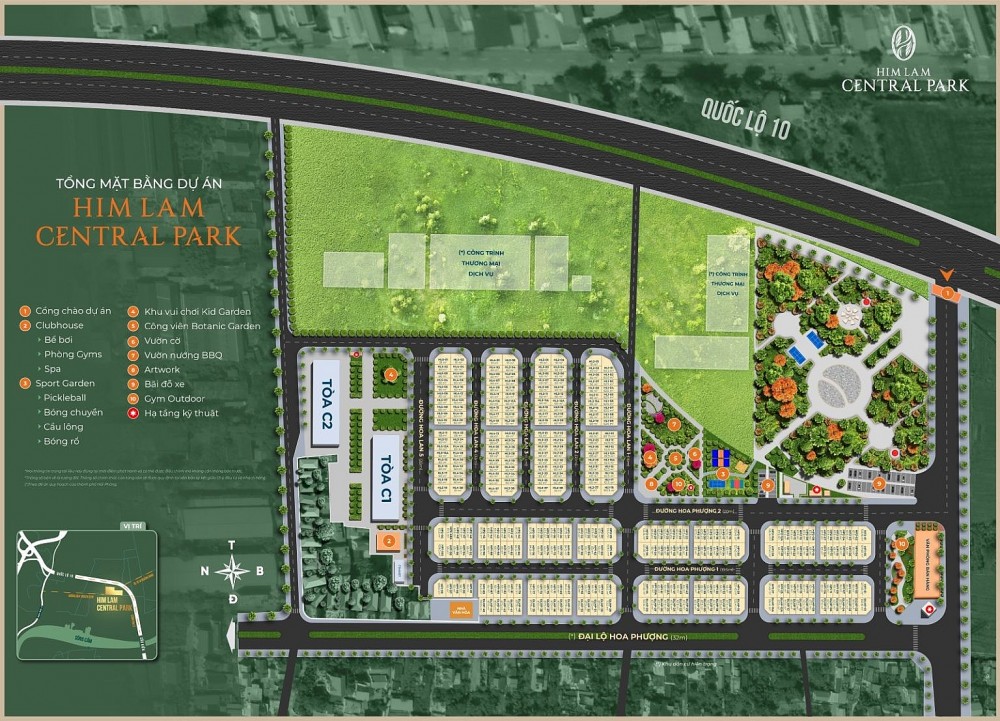 Dự án Him Lam Central Park An Hồng: Tạo ra khu đô thị xanh, không gian sống xanh