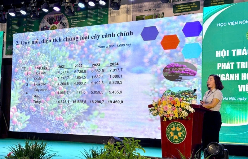 Định hình chiến lược phát triển bền vững cho ngành hoa, cây cảnh Việt Nam