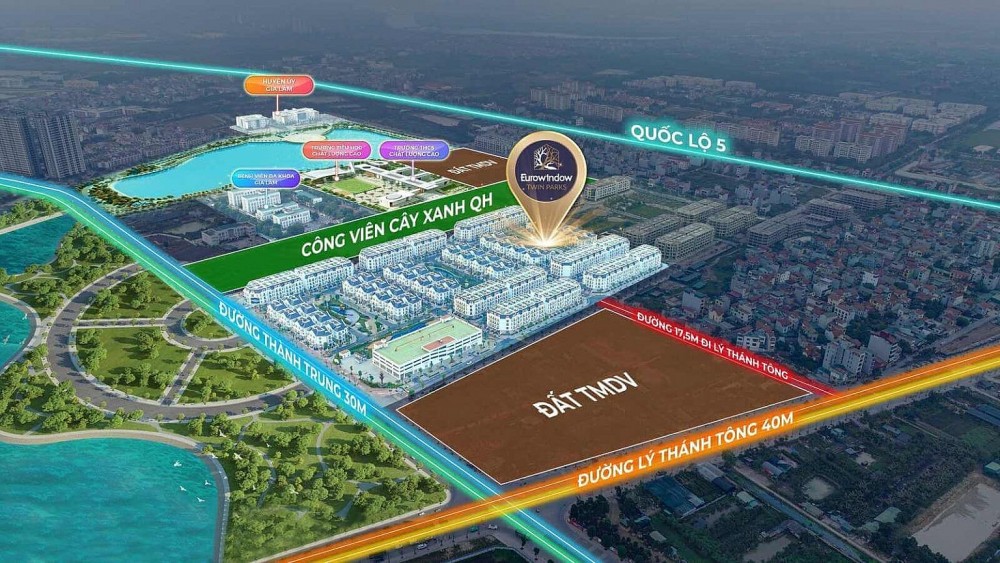 Eurowindow Twin Parks: Khơi nguồn cảm hứng sống xanh tinh khiết