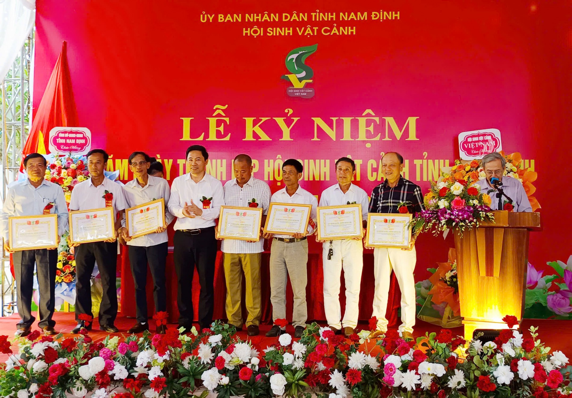Đình Vị Khê đón sự kiện lớn: Chào mừng Lễ kỷ niệm 35 năm thành lập Hội Sinh vật cảnh tỉnh Nam Định