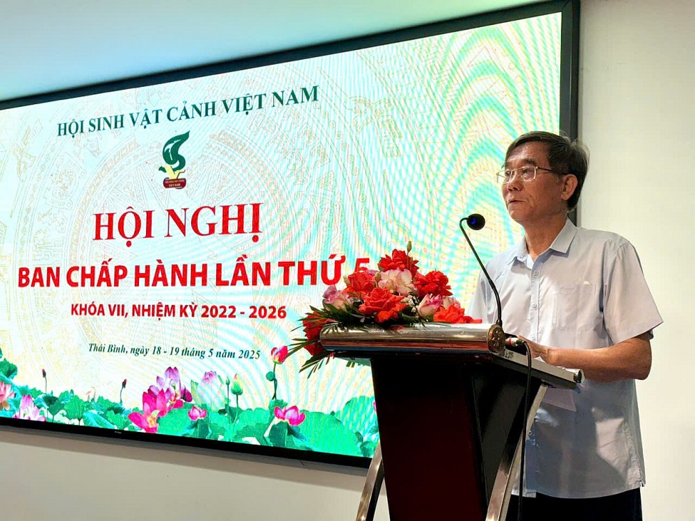 Khai mạc Hội nghị lần thứ 5 Ban Chấp hành Hội Sinh vật cảnh Việt Nam khóa VII