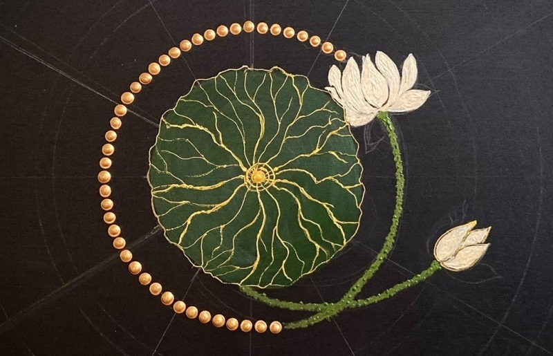 Mandala Sen và hành trình nở hoa từ những dấu chấm