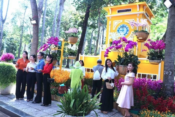 TP.HCM: Rực rỡ sắc màu tại Lễ khai mạc Festival hoa lan lần thứ 3 năm 2025