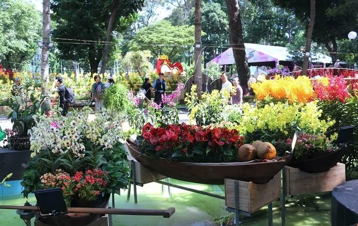 TP.HCM: Rực rỡ sắc màu tại Lễ khai mạc Festival hoa lan lần thứ 3 năm 2025