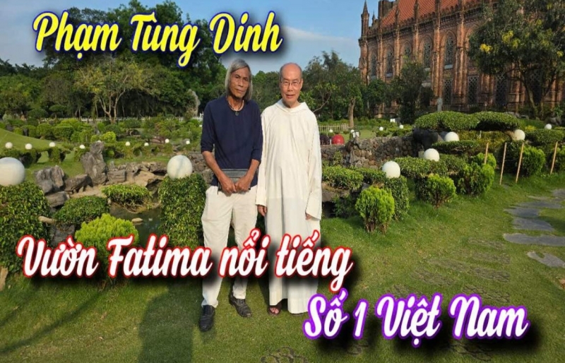 Nghệ nhân Phạm Tùng Dinh: Đôi bàn tay vàng chuyên làm hang đá, vườn thiêng Fatima