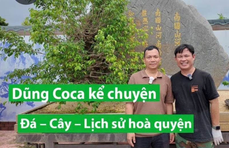 Thần thư kỳ cảnh: Tác phẩm lịch sử từ đá và cây của nghệ nhân Dũng Coca