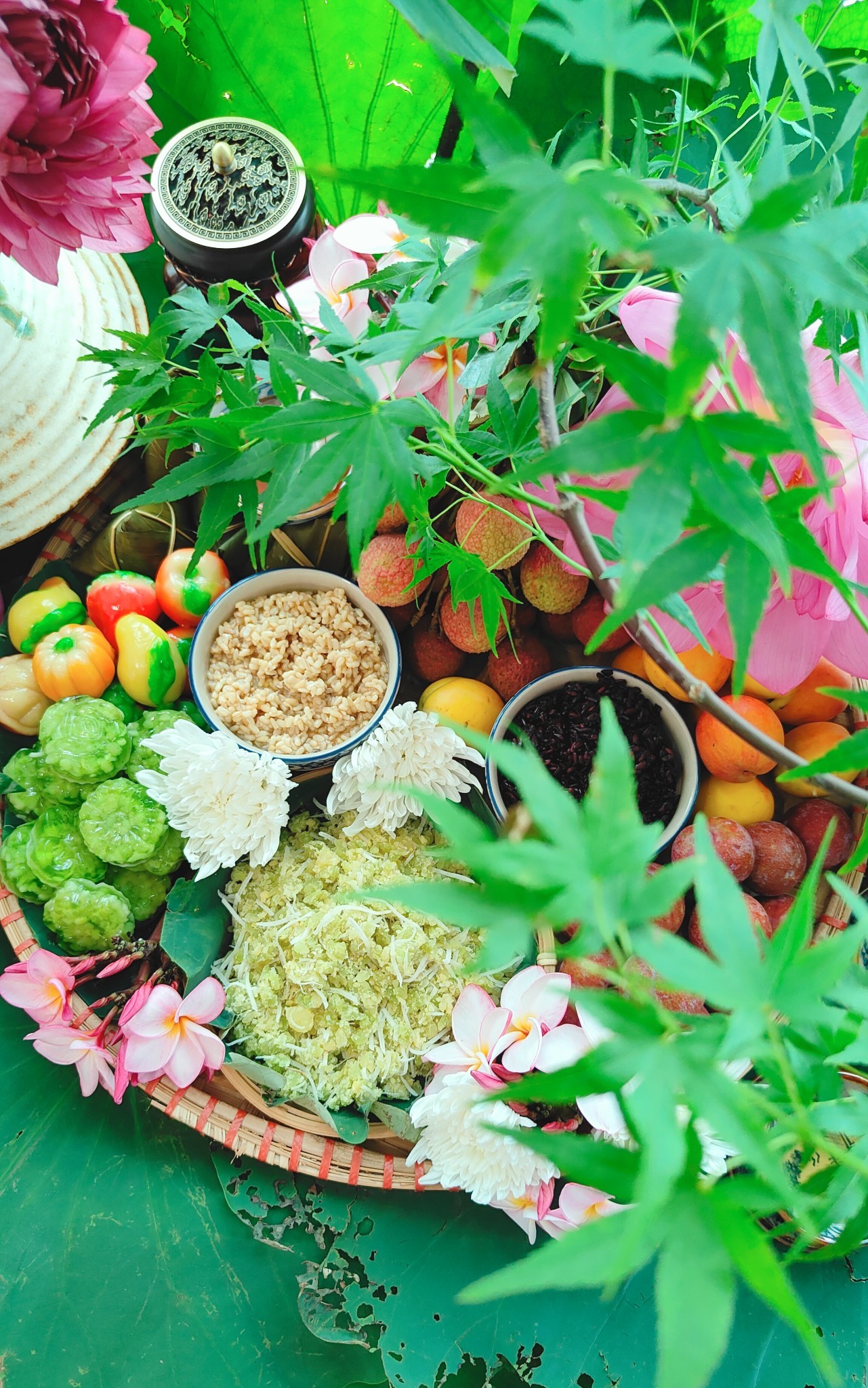 Chiêm ngưỡng mâm cúng Tết Đoan Ngọ 5/5 Âm lịch: Đẹp chuẩn truyền thống, trọn vẹn ý nghĩa