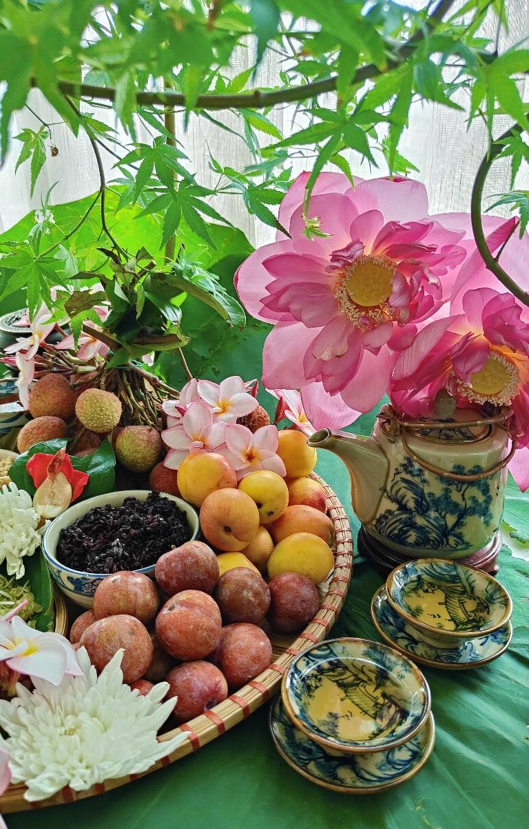 Chiêm ngưỡng mâm cúng Tết Đoan Ngọ 5/5 Âm lịch: Đẹp chuẩn truyền thống, trọn vẹn ý nghĩa
