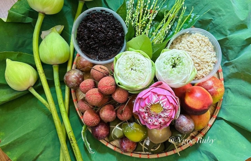 Chiêm ngưỡng mâm cúng Tết Đoan Ngọ 5/5 Âm lịch: Đẹp chuẩn truyền thống, trọn vẹn ý nghĩa