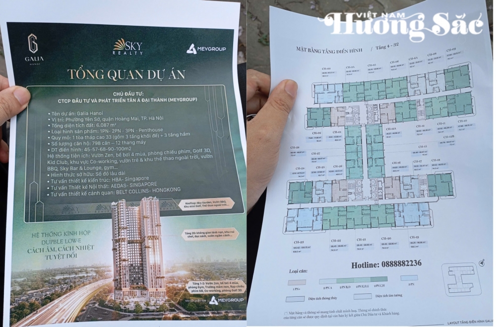 Dự án Galia Hanoi: Kiến trúc hiện đại kết hợp không gian xanh và tiện ích vượt trội