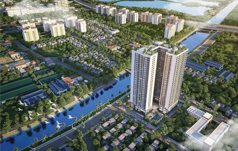 Bluegem Tower Thanh Trì: Kiệt tác kiến trúc xanh đương đại