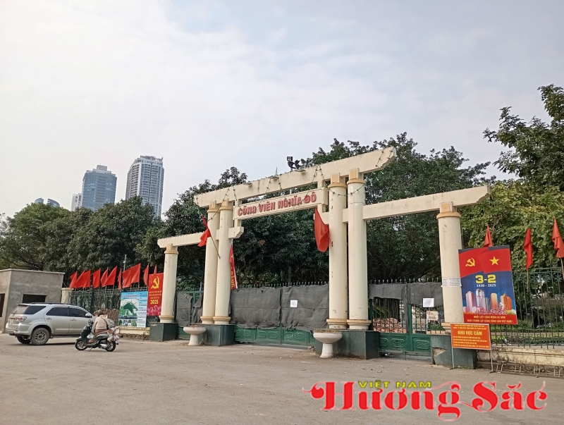 Hà Nội: Tăng cường xử lý vi phạm trong lĩnh vực công viên, vườn hoa