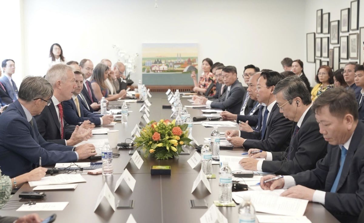 Buổi làm việc giữa Bộ Nông nghiệp và Môi trường Việt Nam và Hội đồng Kinh doanh Hoa Kỳ - ASEAN (USABC). - Ảnh: Đoàn công tác.