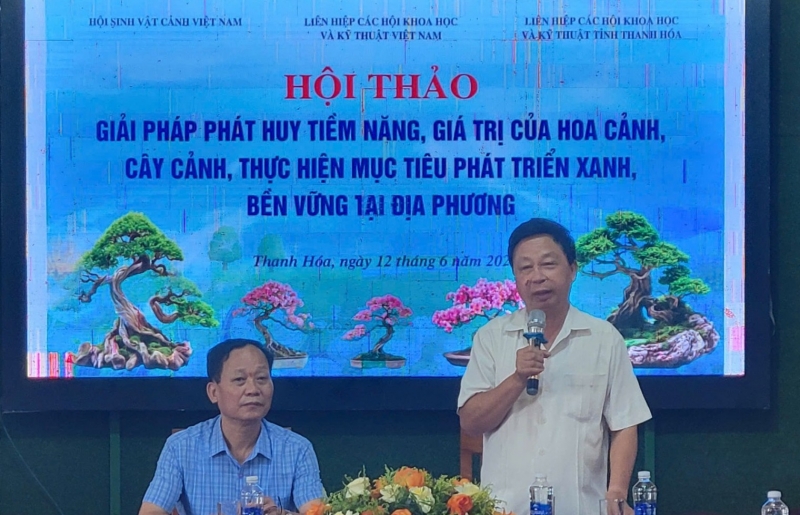 Phát huy tiềm năng hoa - cây cảnh, hướng tới phát triển xanh và bền vững tại Thanh Hóa
