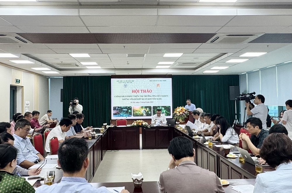 Hội thảo “Chính sách phát triển thị trường tín chỉ carbon - Những vấn đề đặt ra và khuyến nghị