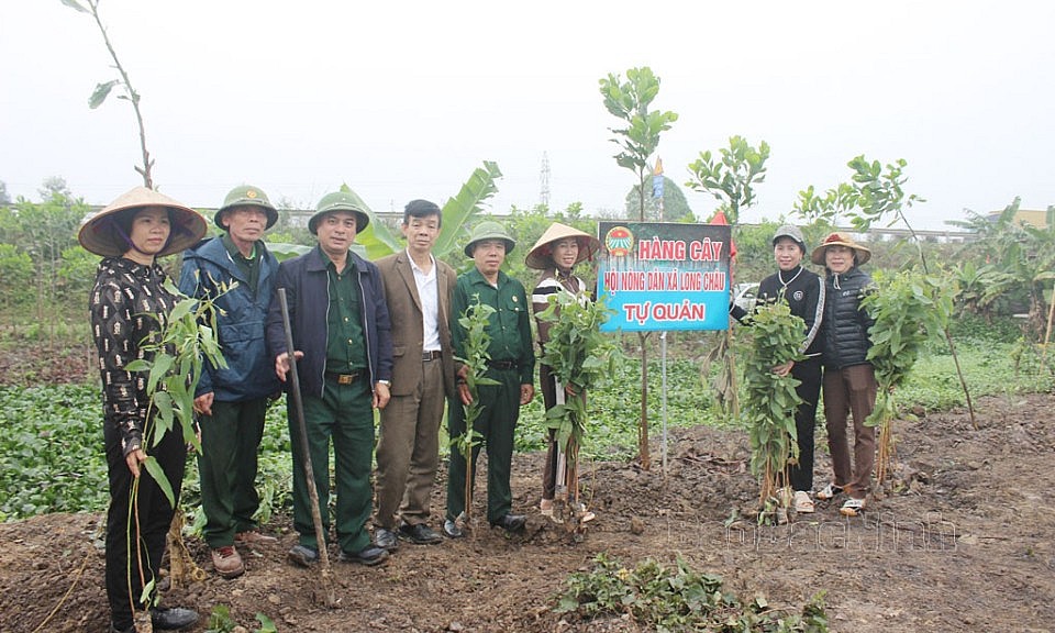 Hội Nông dân tỉnh Bắc Ninh: Đẩy mạnh trồng, chăm sóc cây xanh và bảo vệ môi trường