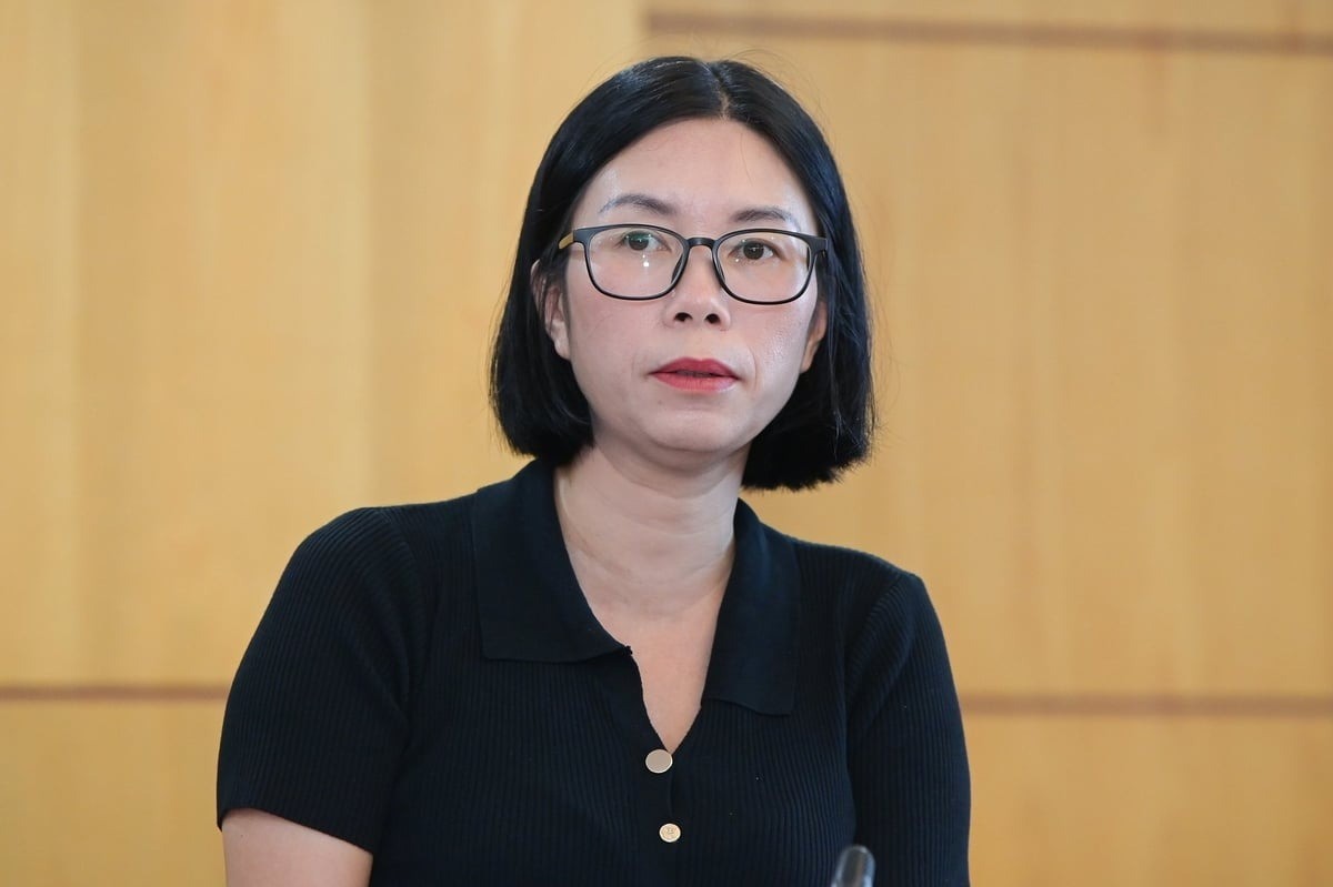 bà Nguyễn Thị Thu Hương, Phó Cục trưởng Cục Trồng trọt và Bảo vệ thực vật đã trình bày về một số mục tiêu đang được dự thảo của đề án