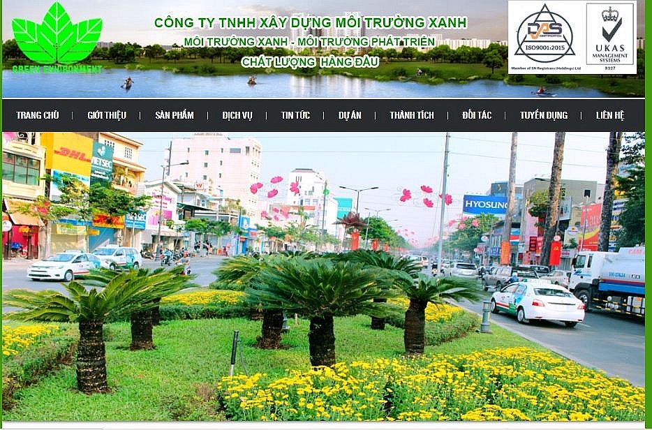 Công ty Môi Trường Xanh trúng hàng loạt gói thầu chăm sóc cây xanh tại nhiều địa phương