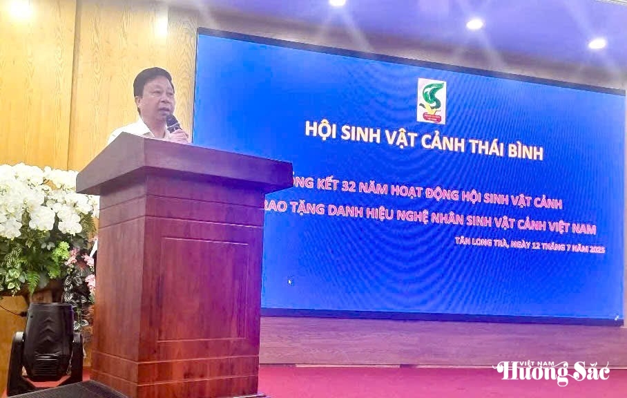 Hội Sinh vật cảnh tỉnh Thái Bình: Dấu ấn 32 năm xây dựng, phát triển và định hướng mới sau sáp nhập