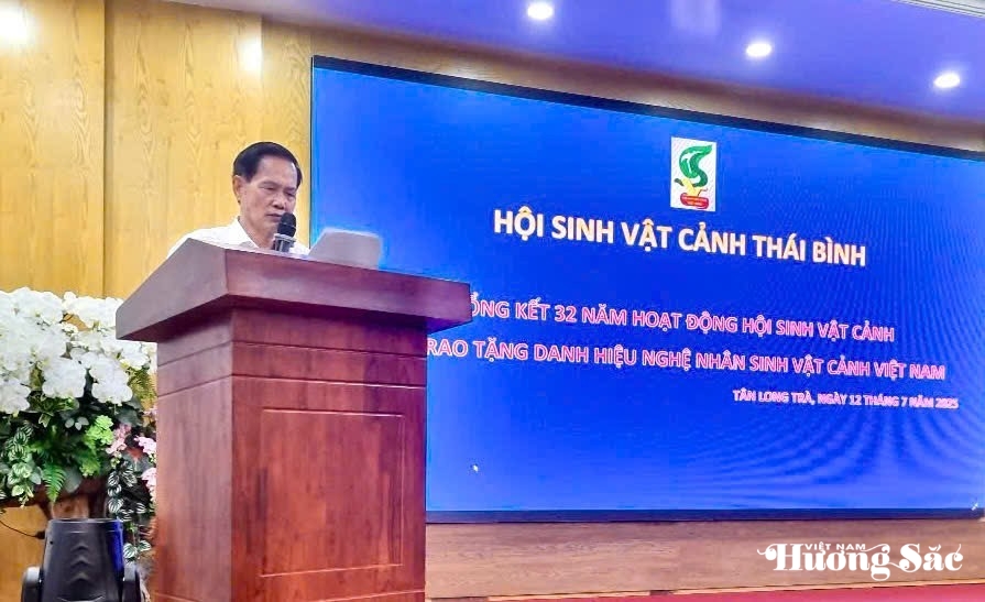 Hội Sinh vật cảnh tỉnh Thái Bình: Dấu ấn 32 năm xây dựng, phát triển và định hướng mới sau sáp nhập