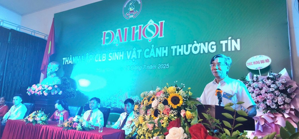 Đại hội thành lập Câu lạc bộ Sinh vật cảnh Thường Tín: Hội nhập và phát triển trong tình hình mới