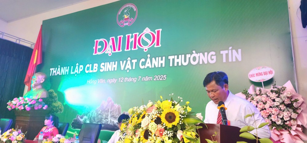 Đại hội thành lập Câu lạc bộ Sinh vật cảnh Thường Tín: Hội nhập và phát triển trong tình hình mới