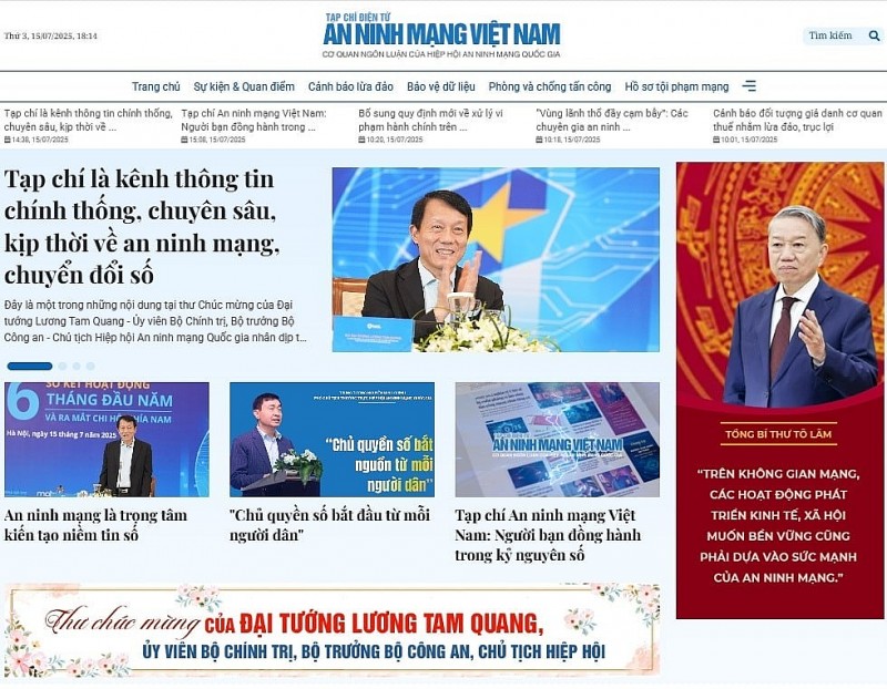 Ra mắt Tạp chí An ninh mạng Việt Nam