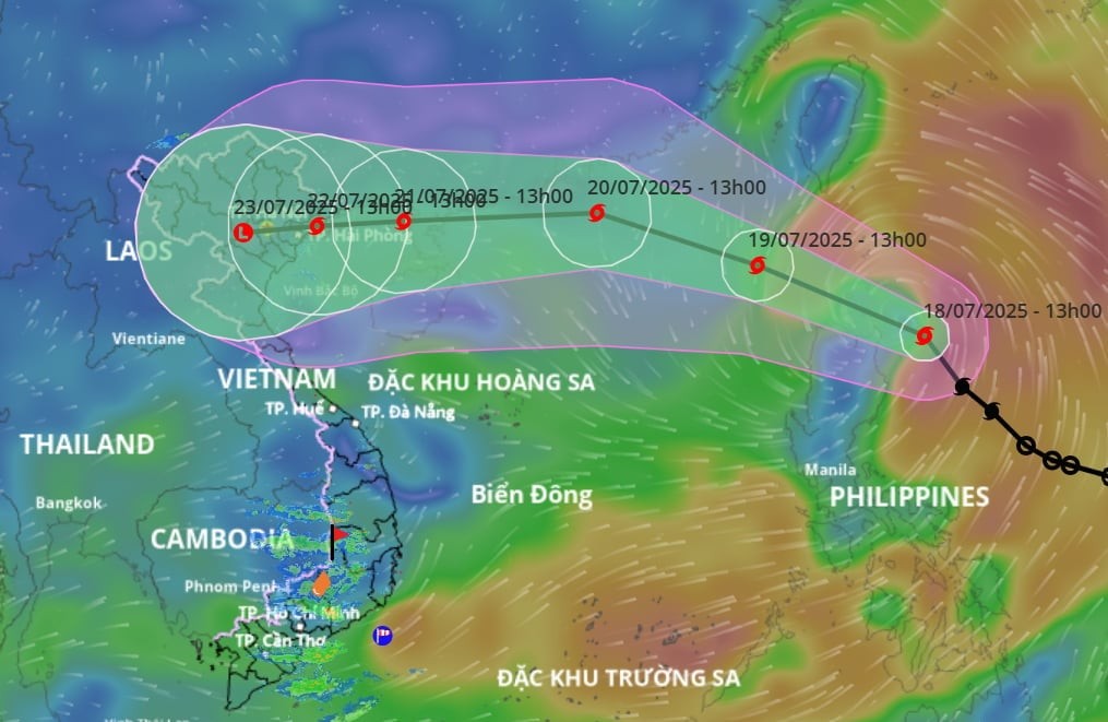 Bộ Nông nghiệp và Môi trường cảnh báo nguy cơ hồ chứa, lũ quét trước bão WIPHA