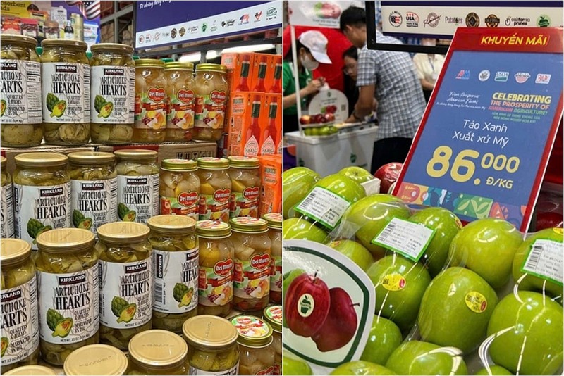Nông sản Mỹ "đổ bộ" siêu thị Việt: Chất lượng cao, trải nghiệm đa dạng
