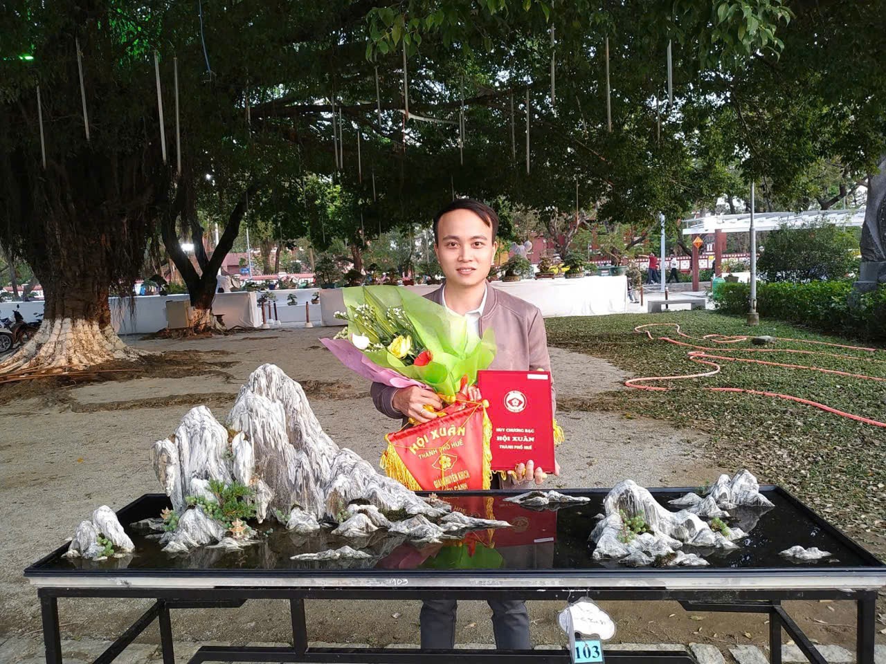 Khi vườn nhà trở thành không gian nghệ thuật – Thông điệp từ một người con đất Huế