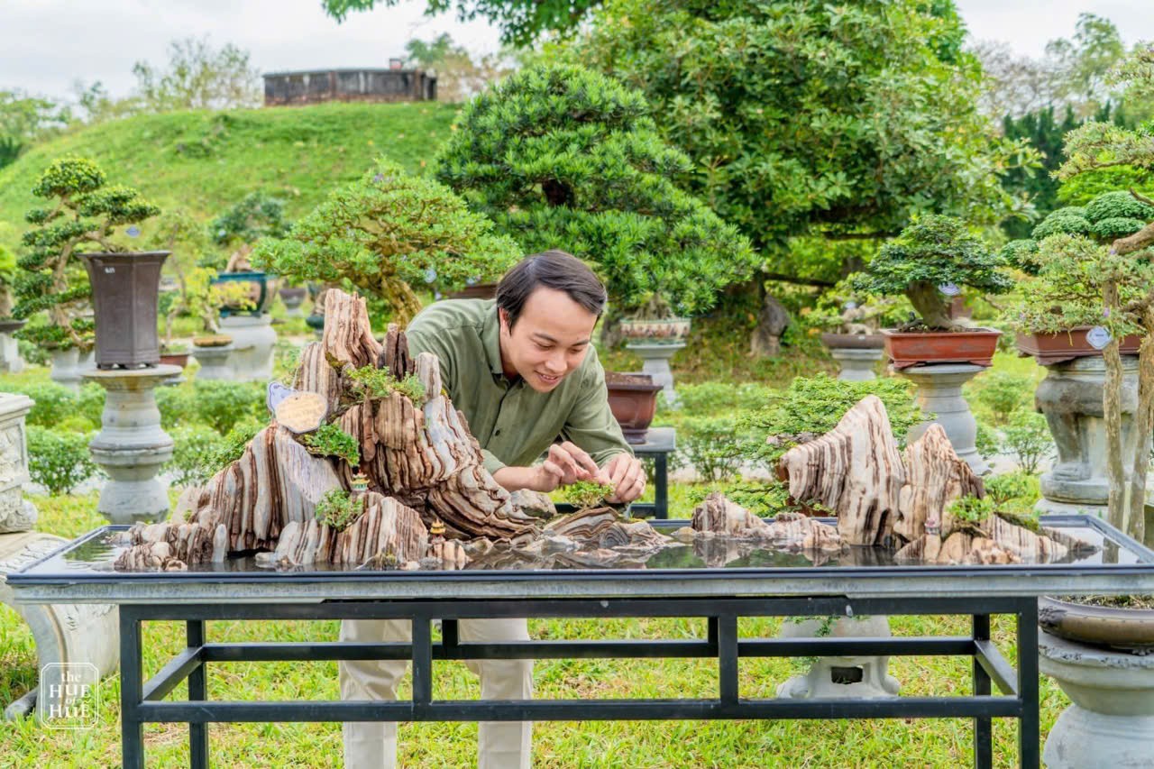 Khi vườn nhà trở thành không gian nghệ thuật – Thông điệp từ một người con đất Huế