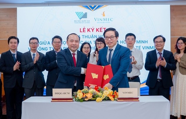 Vinmec và Đại học Quốc gia TP.HCM hợp tác chiến lược: Hợp lực phát triển nhân lực y tế chất lượng cao