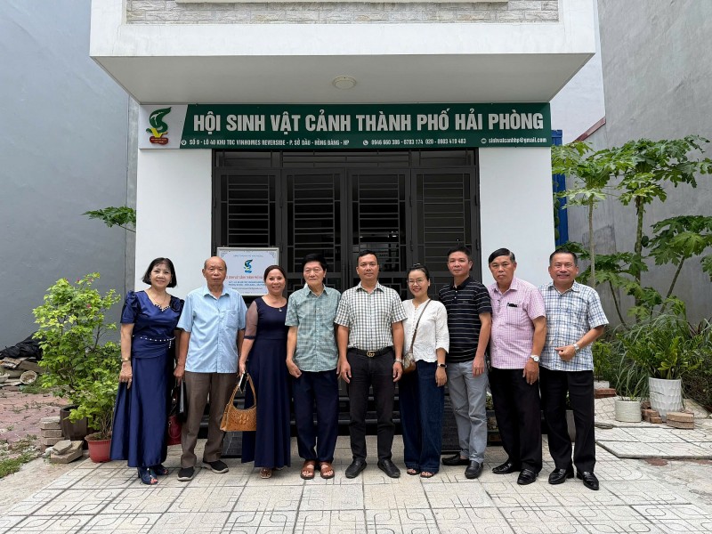 Hội Sinh vật cảnh Hải Phòng hợp tác truyền thông với Tạp chí Việt Nam hương sắc